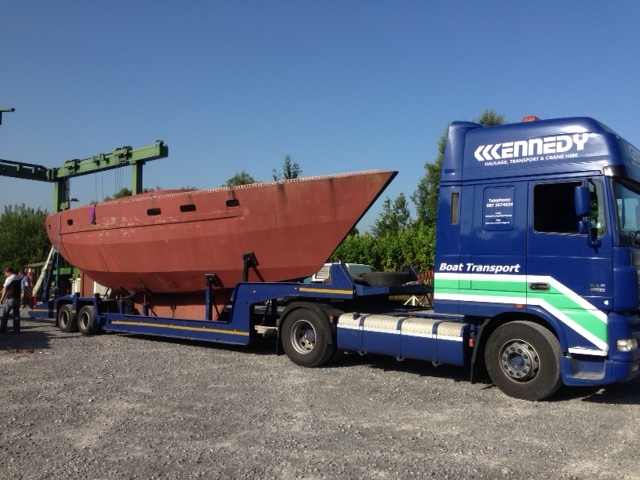 Transport haulage boat transport